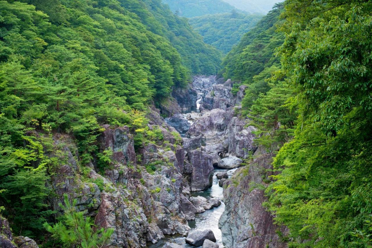 一棟貸切 森のお風呂とアウトドアサウナ 日光雪月花 Villa Buitenkant foto