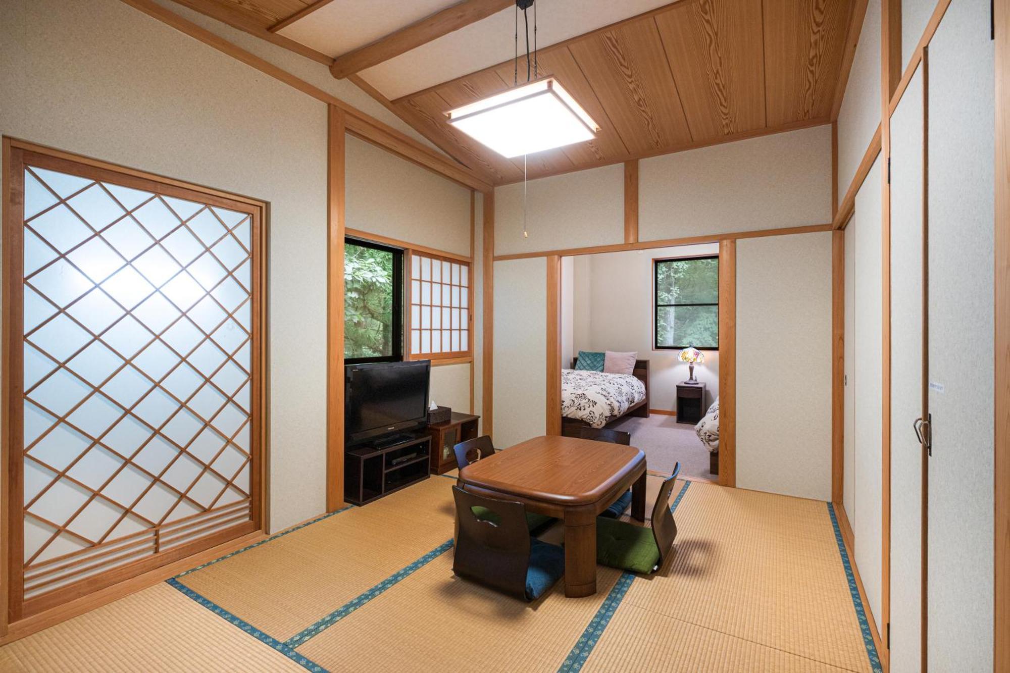 一棟貸切 森のお風呂とアウトドアサウナ 日光雪月花 Villa Buitenkant foto